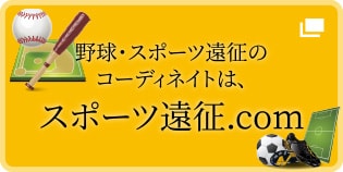 野球・スポーツ遠征のコーディネイトは、スポーツ遠征.com